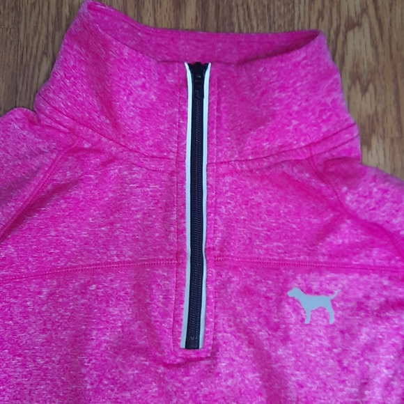Never worn pink quarter zip up - Picture 2 of 8